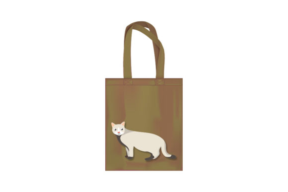 Black White Tote Bag Cat Quote Retro Review