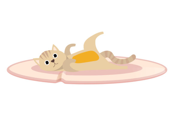 Cat Cut Animals Design Vector Review