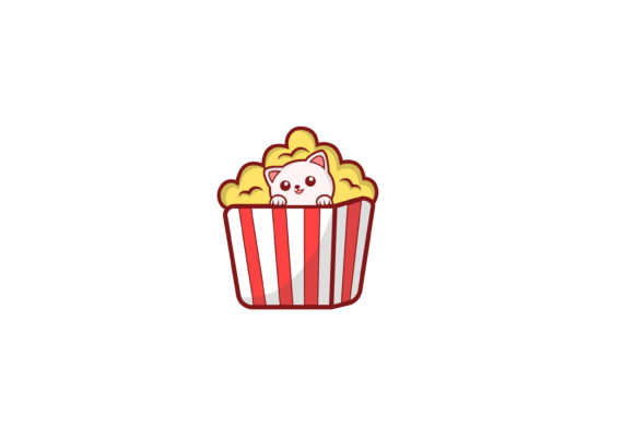 Cat Illustration Icon in Popcorn Embroidery Review