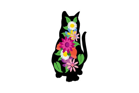 Cat Tattoo Colored Embroidery Design Review