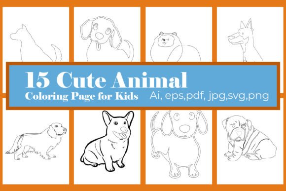 Cute Animal Coloring Book Set Review for Embroidery Projects
