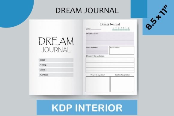 KDP Interior Dream Journal Embroidery Review