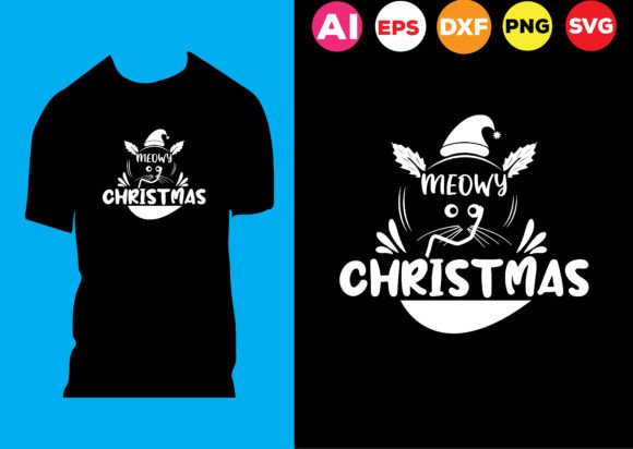MEOWY CHRISTMAS T-Shirt Embroidery Design Review