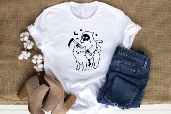 Reaper Riding a Cat Embroidery Design Review