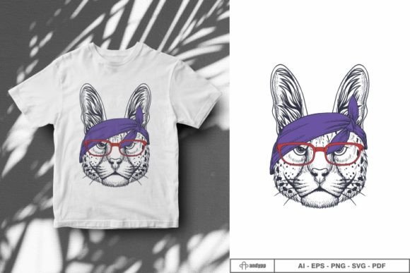 Serval Cat Hand Drawn Embroidery Review