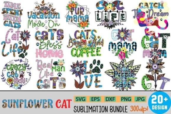 Sunflower Cat Sublimation Bundle Review