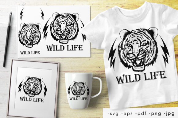 Wild Life Lion Face Design for Printing Review